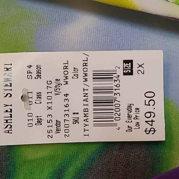 Ashley Stewart Plus Size Ladies Dress - Picture 6 of 9